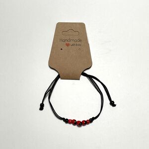 Huayruro Seed Bracelet Unisex from Amazonas Peru Good Luck & Protection Handmade
